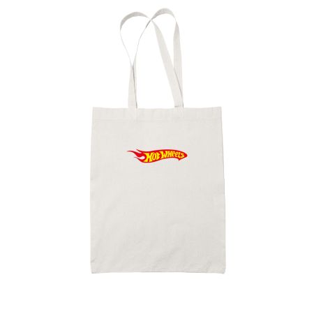 Hot Wheels White Tote Bag