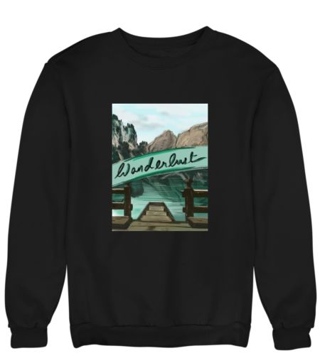 Riverfront Pt.2 (digital painting) Sweatshirt