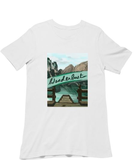 Riverfront Pt.2 (digital painting) Regular T-Shirt