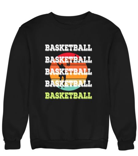 Cool Basketball Retro Vintage Sports Sweatshirt