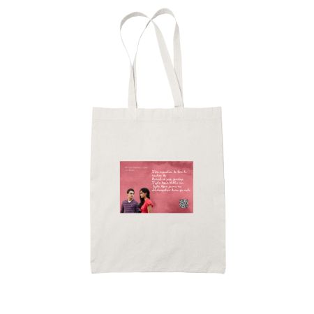  Musical Postcard on a T Shirt -Bin Tere White Tote Bag