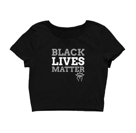 Black Lives Matter Crop Top