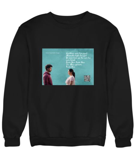 Musical Postcard On a T-Shirt-Kaise Hua Sweatshirt