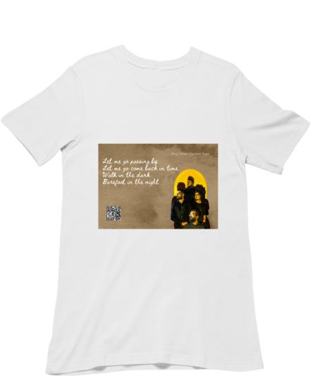 Musical Postcard On a T-Shirt-KHOJ Classic T-Shirt