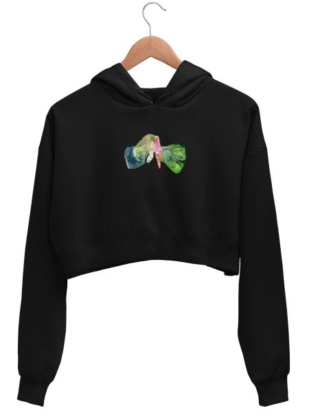 Hands Crop Hoodie