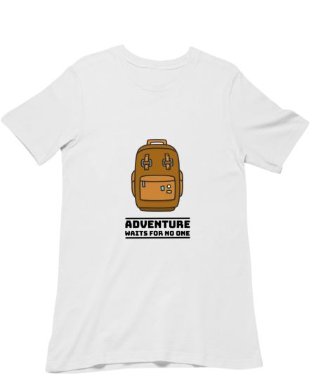 Adventure Waits for No One Regular T-Shirt