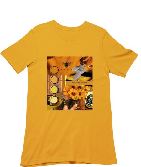 Yellow X Vintage mood board Classic T-Shirt