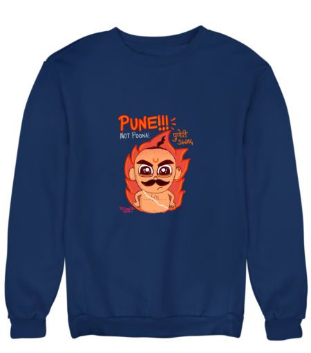 Puneri Guruji - Not Poona Sweatshirt