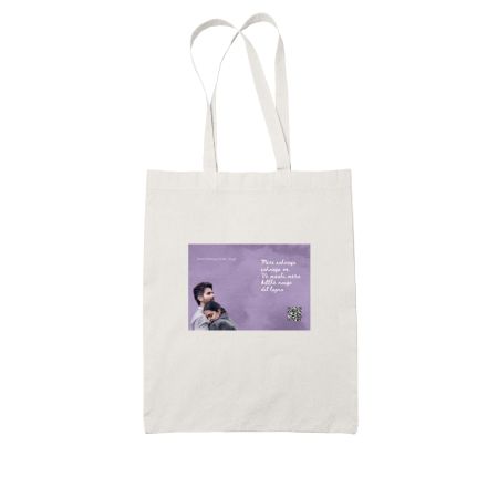 Musical Postcard On a T-Shirt-Mere Sohneya White Tote Bag