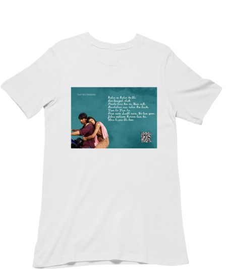 Musical Postcard On a T-Shirt-TUM HO Classic T-Shirt