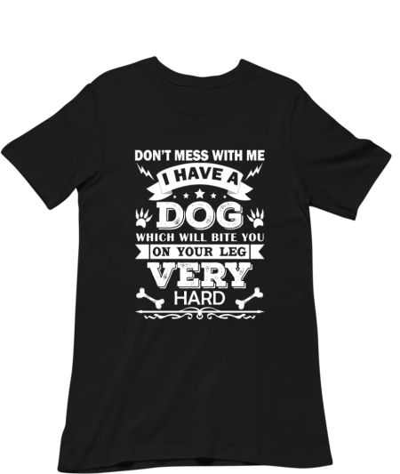 Funny Quote Dog Obsessed Pet Lover Vintage Design Regular T-Shirt