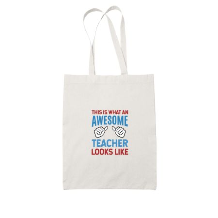 Awesome Teacher Tote Bag