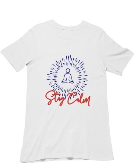 Stay Calm Yoga  Regular T-Shirt