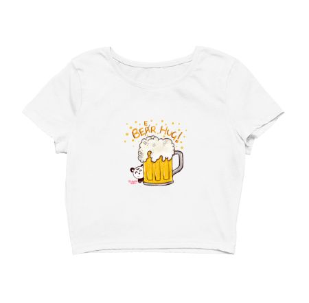  BeerHug? Crop Top