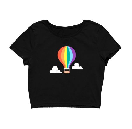 LGBT+ Pride Baloon Crop Top