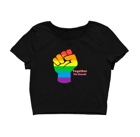 Together We Stand - LGBT+ Pride Crop Top