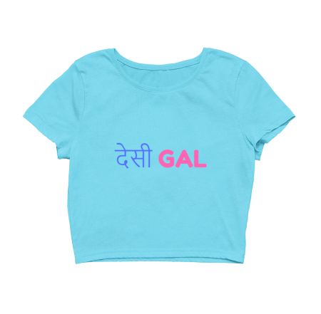 Desi gal Crop Top