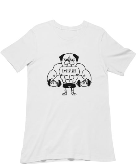 Gym dog workout Regular T-Shirt