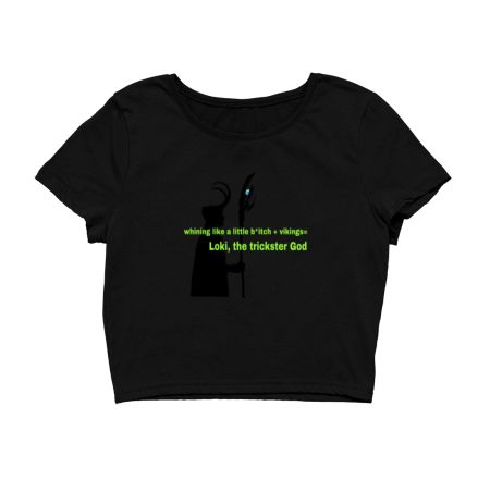 Loki Marvel Crop Top