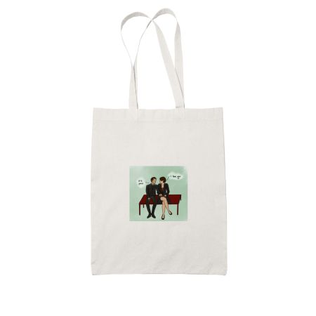 I love you. It'll pass.  White Tote Bag