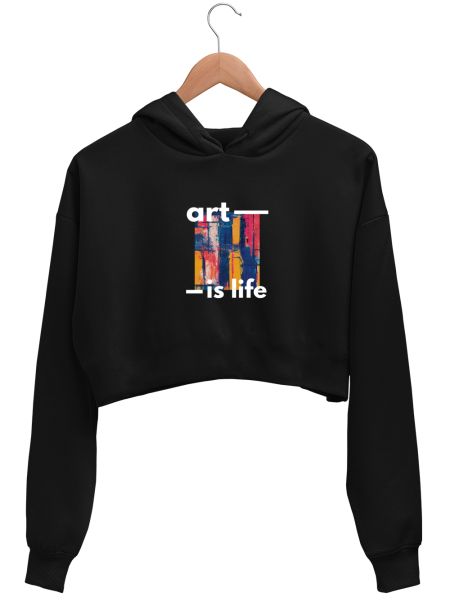 Artist Professional T-Shirt Crop Hoodie