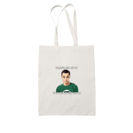 The Big Bang Theory White Tote Bag