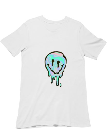 Vaporwave smiley  Classic T-Shirt