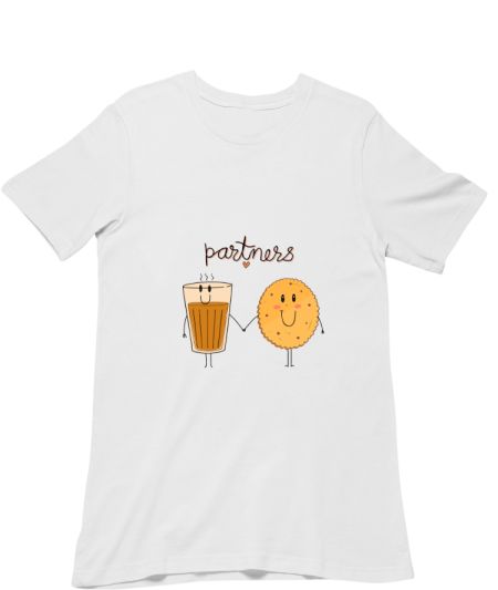 Food lover series 3 (chai & biscuit) Classic T-Shirt