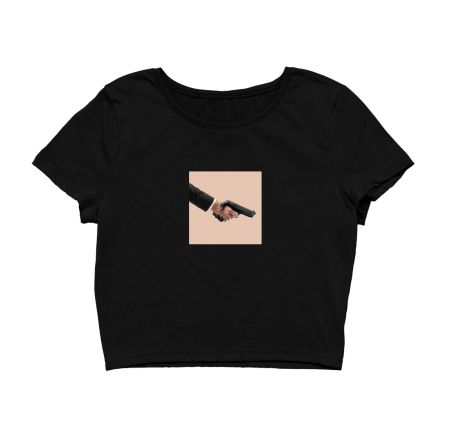 The gun controls you Crop Top