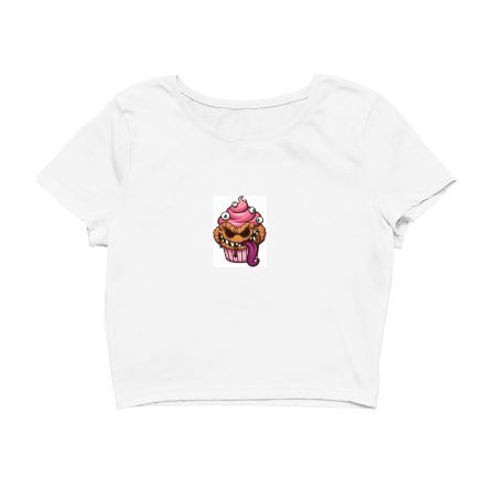 CUP CAKE MONSTER Crop Top