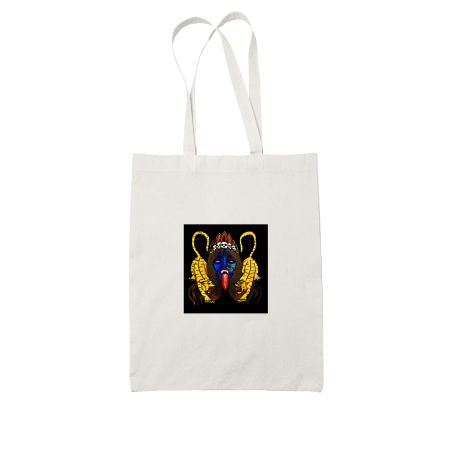 Kaali maa White Tote Bag