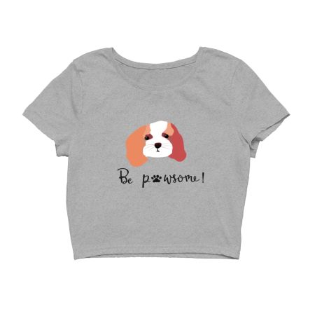 Be pawsome! Crop Top