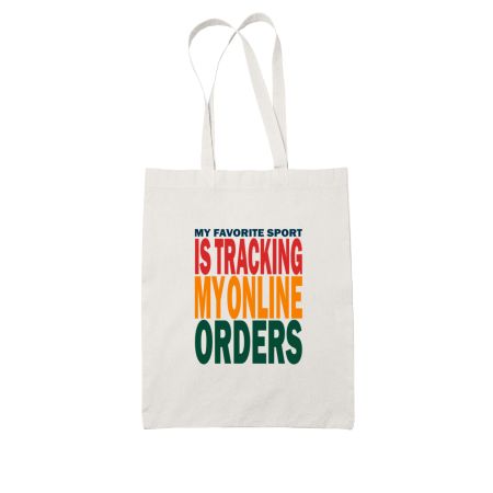 Funny Quote For Shopping Addict White Tote Bag