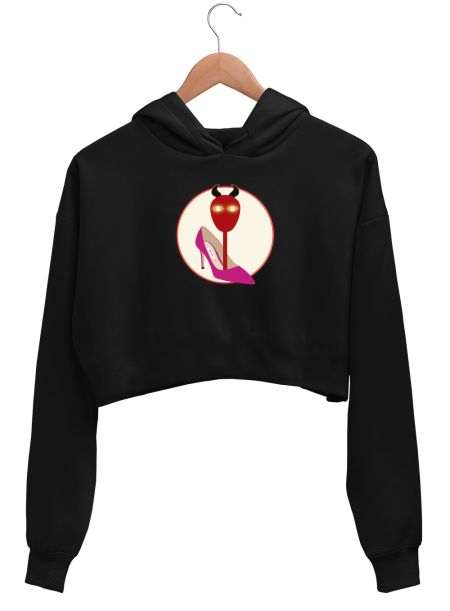 The Devil Wears Prada Crop Hoodie