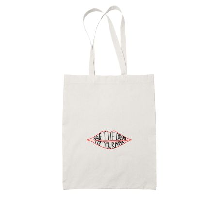 Save the drama for your mama!  White Tote Bag