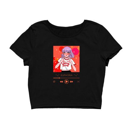 Anime Girl - Euphoria Crop Top