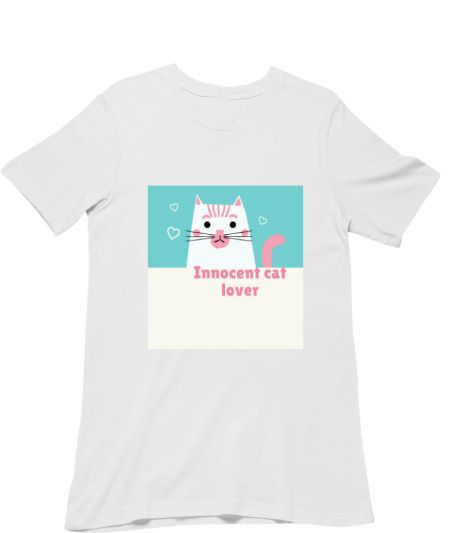 Innocent cat lover Classic T-Shirt