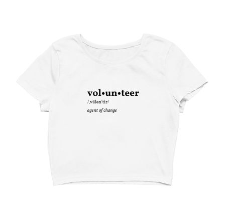 Volunteer Crop Top