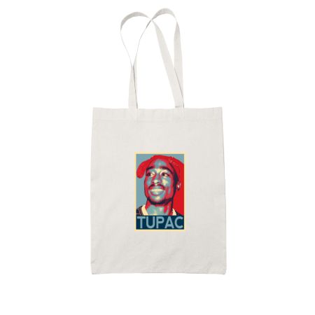 Vintage Poster Series - Tupac  White Tote Bag