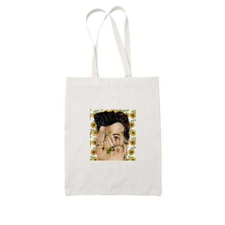 Harry styles White Tote Bag