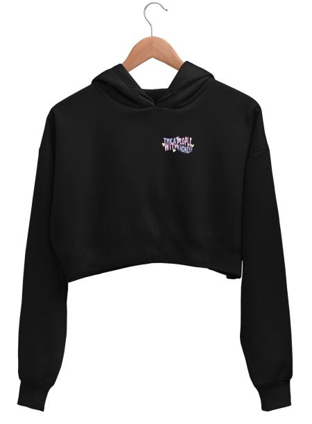 Harry styles treat people with kindness merch Crop Hoodie