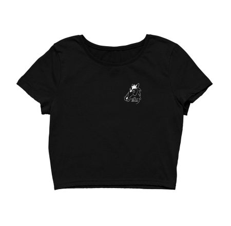 bojack horseman pocket  Crop Top