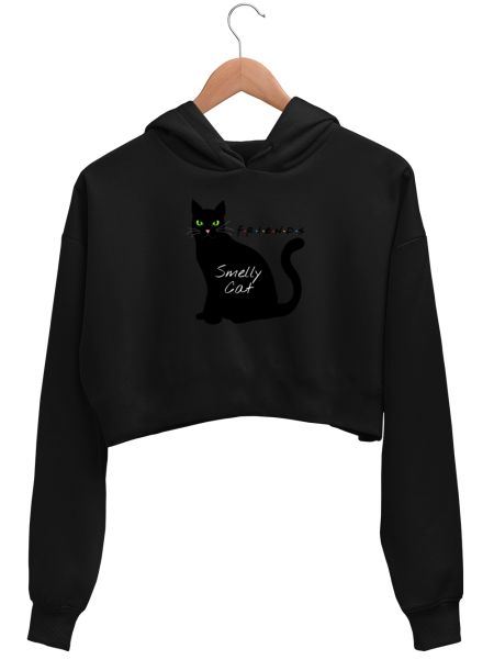 Friends (Smelly cat)  Crop Hoodie