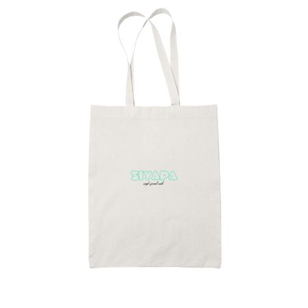 SIYAPA White Tote Bag