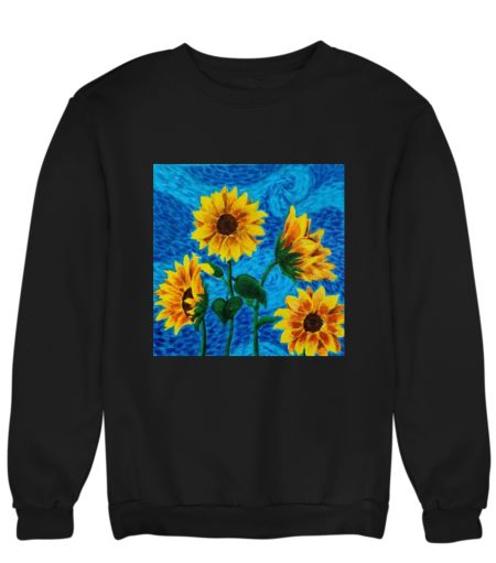 Starry Night Van Gogh X Sunflower Sweatshirt