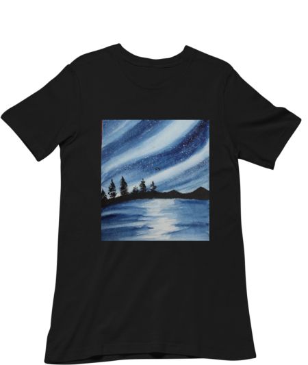 Galactic milky sky Regular T-Shirt
