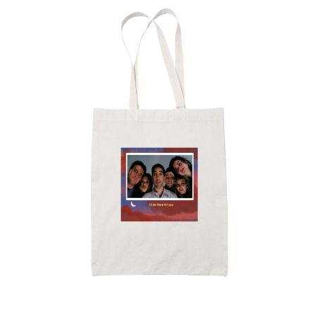 F.R.I.E.N.D.S. aesthetic White Tote Bag