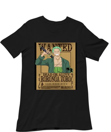 WANTED- RORONOA ZORO Classic T-Shirt