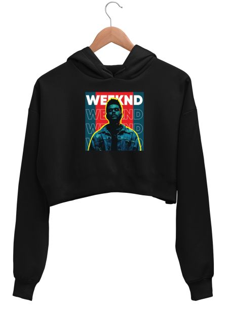 Weeknd Crop Hoodie