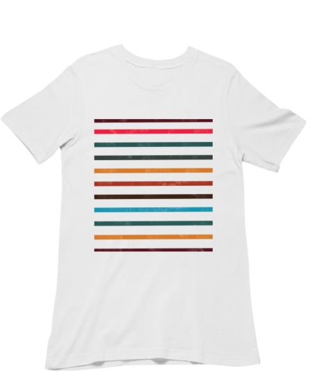 Pastel Stripes Classic T-Shirt